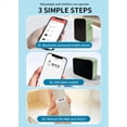 thumbnail image 3 of Impresora de Etiquetas Inalámbrica P15, Fabricante de Etiquetas Térmicas Portátil Bluetooth, Mini Máquina Portátil con Cinta Adhesiva para Etiquetas B, 3 of 5