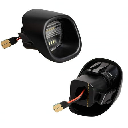 2pcs LED License Plate Lights For Chevrolet Blazer/ S10 Pickup GMC Sonoma/ Jimmy