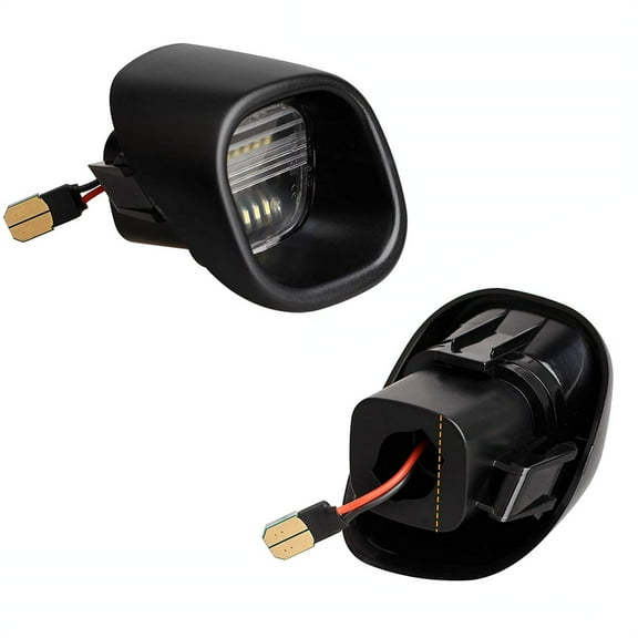 2pcs LED License Plate Lights For Chevrolet Blazer/ S10 Pickup GMC Sonoma/ Jimmy