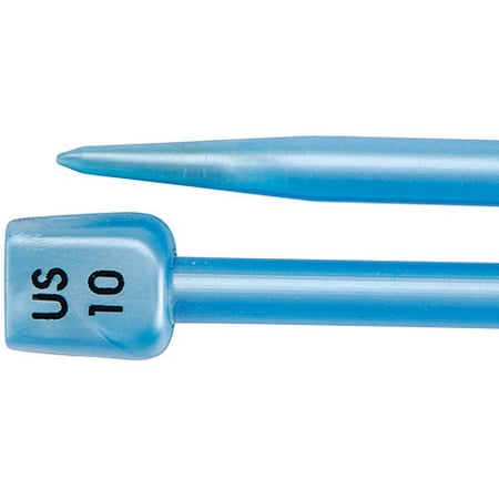 Lion Brand Knitting Needles, 14", Size 10, Blue