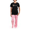 thumbnail image 4 of CafePress - Boykin Spaniel Women's Dark Pajamas - Women's Short Sleeve Print T-Shirt and Pants Dark Cotton Pajama Set, 4 of 7
