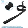 thumbnail image 4 of Voyager Step-in Air Dog Harness w/Leash - All Weather Mesh Step in Vest Harness for Small and Medium Dogs by General - Black, M (Pack of 2), 4 of 19