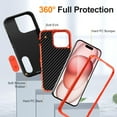 Phone Case Compatible with iPhone 13 Pro Max, Luxury MilitaryGrade