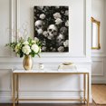 thumbnail image 5 of Canvas Wall Art, Halloween Skull Framed Canvas Prints for Bedroom Living Room, Retro White Rose Flower Horror Fall Gallery Wrapped Wall Decor for Home Office, Gifts, 12"x18" Ship Next Day, 5 of 6