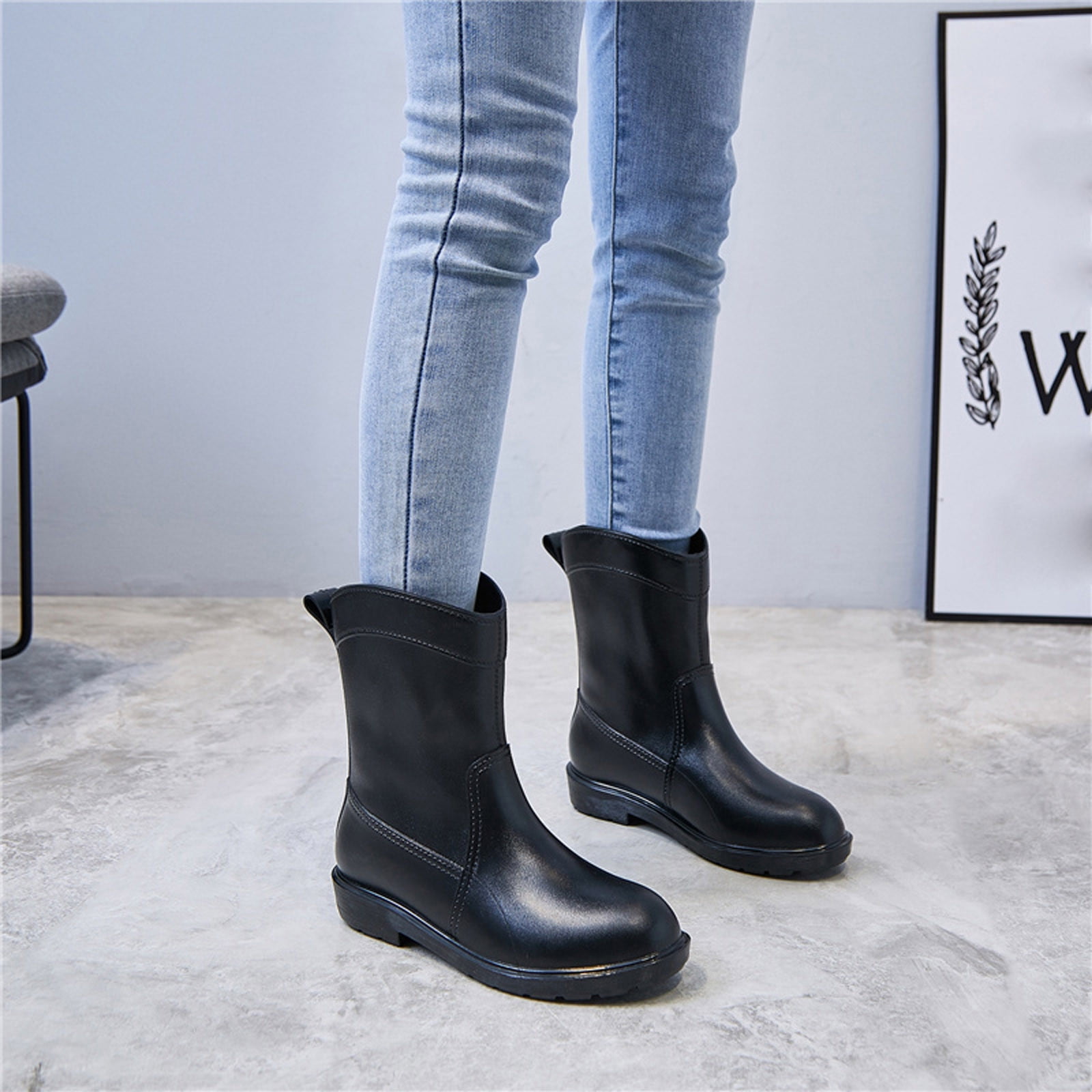 slip on rain booties