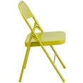 thumbnail image 2 of Bowery Hill Metal Folding Chair in Citron, 2 of 4