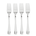 thumbnail image 6 of Exquisite Premium Silver Plastic Silverware - Bulk Cutlery 7.5 inch 120 Silver Plastic Forks, 6 of 10
