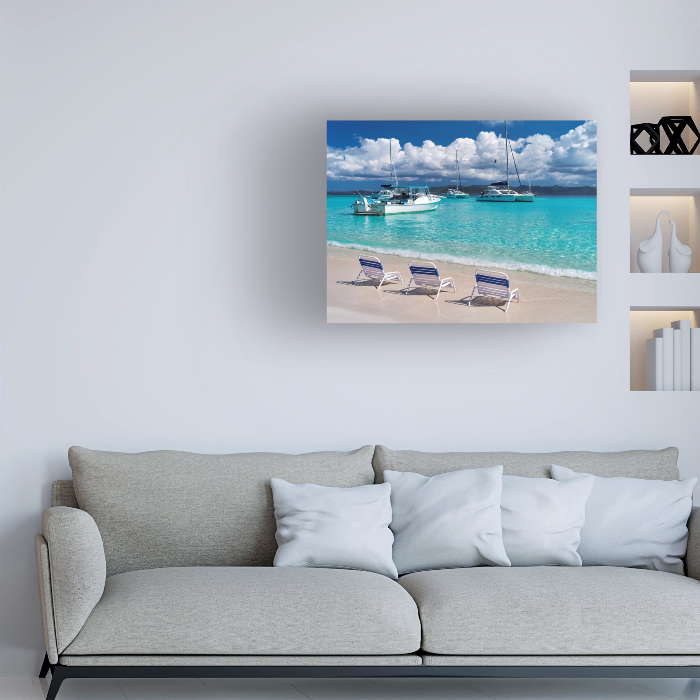 Dennis Frates 'Hammock 2' Canvas Art