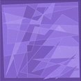thumbnail image 1 of Ahgly Company Machine Washable Indoor Square Transitional Purple Mimosa Purple Area Rugs, 4' Square, 1 of 7