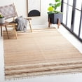 thumbnail image 2 of SAFAVIEH Natura Isabel Striped Area Rug, Natural/Brown, 8' x 10', 2 of 8