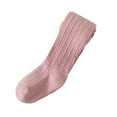 thumbnail image 2 of Baby Sweetie Kids Girls Cotton Pantyhose Elastic Waist Solid Color Lolita Stockings Slim Fit Socks Tights, 2 of 7