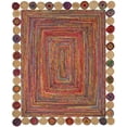 thumbnail image 2 of SAFAVIEH Cape Cod Kyle Geometric Area Rug, Red/Multi, 8' x 10', 2 of 6