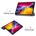 thumbnail image 3 of For iPad Pro 11" Case 2021, [Support Apple Pencil Charging] For iPad Pro 11" 2021 Slim Tri-Fold Hardcover Smart Cover with Auto Wake/Sleep, Dark Green, 3 of 4