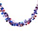 thumbnail image 2 of Cinta patriótica roja, blanca y azul con estrellas | Cinta decorativa de plástico para la decoración de eventos del Día de la Independencia | Cinta festiva para colgar coronas y envolver regalos, 2 of 6
