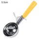 thumbnail image 1 of Cuchara para hacer bolas de helado de puré de frutas de acero inoxidable con mango de plástico, herramienta de cocina, 1 of 7