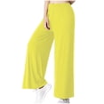 thumbnail image 6 of Wide Leg Pants Women Modal Cotton Soft Casual Lounge Comfy Stretch Sleepwear Workout Gym Yoga Pants with Pockets, 6 of 7