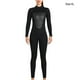 thumbnail image 3 of Yuarrent Traje de buceo Alta eficiencia A prueba de frío Cierre de cremallera Trajes de baño cómodos Traje de neopreno fácil de usar Cuello Deportes acuáticos Mujer Negro XL Yuarrent OD020689-11, 3 of 6