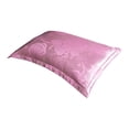 thumbnail image 1 of Pillow Cover Jacquard Satin Soft Pillow Case 1 Pc for Wedding Decor, 1 of 7