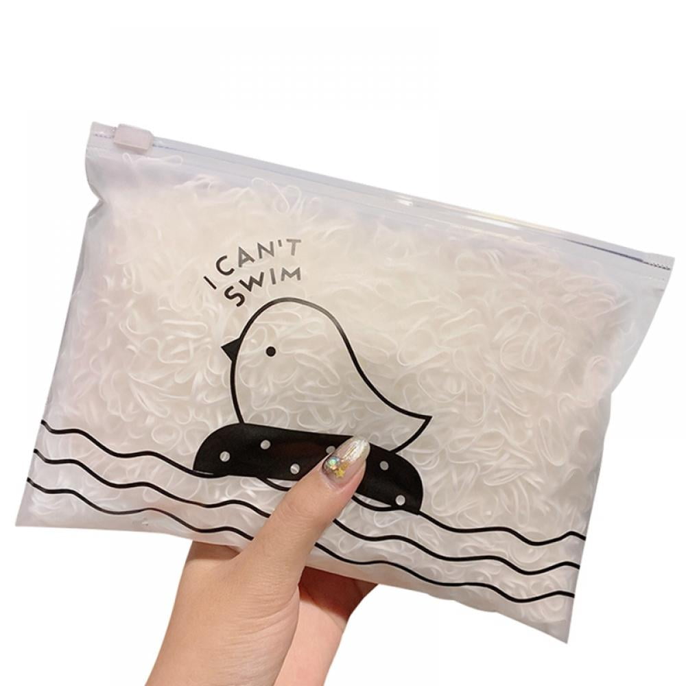 Kids Elastics No Damage Colored Hair Rubber Bands Baby Hair Ties for