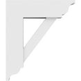 thumbnail image 3 of 3"W x 12"D x 14"H Standard Traditional Architectural Grade PVC Bracket with Traditional Ends, 3 of 4