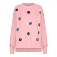 thumbnail image 4 of Wancir Ugly Christmas Sweater for Women 2024 Cute Sequin Nutcracker Sweatshirt Sparkly Funny Graphic Shirts Pullover Tops, 4 of 6