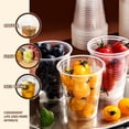 thumbnail image 3 of Vasos desechables de plástico YEEHAW 270 ml, paquete de 2000, transparentes, 3 of 8