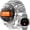 Silver, variant on VOPOCO Smart Watches for Men (Answer/Make Calls) with LED Flashlight 1.7" HD, Outdoor Smartwatch with 100+ Sport Modes IP68 and Bluetooth Calling for iOS/Android Phones