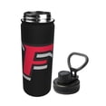 thumbnail image 2 of Botella de agua deportiva con aislamiento de la Universidad de Fairfield, de acero inoxidable de 18 oz, portátil, ideal para viajes, gimnasios, deportes al aire libre., 2 of 5