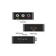 thumbnail image 6 of New Mini RCA AV to HDMI Converter Adapter Composite AV2 HDMI 1080P DVD HDMI to AV with audio Video PAL NTSC mode USB cable, 6 of 7