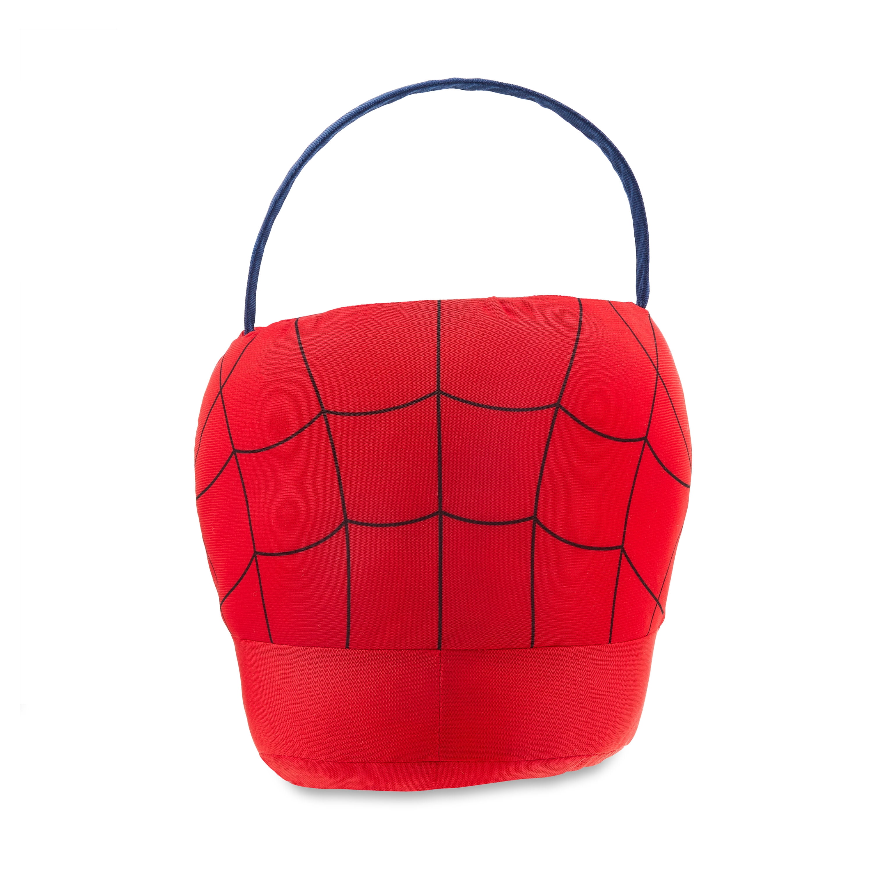 Spiderman Medium Plush Easter Basket, 14 inches Tall, Red