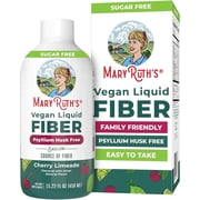 MaryRuth's Liquid Fiber Supplement Kids and Adults Ages 1+ Digestive Health FiberSMART Tapioca Fiber Vegan Gluten-Free Sugar-Free 15.22 fl oz