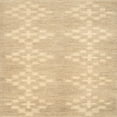 thumbnail image 1 of Ahgly Company Machine Washable Indoor Square Contemporary Brown Gold Area Rugs, 3' Square, 1 of 7