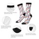 thumbnail image 4 of Balery Donkey Calcetas Largas con Estampado para Hombre y Mujer – Suaves y Transpirables, Talla Única (US 5-11), 4 of 6