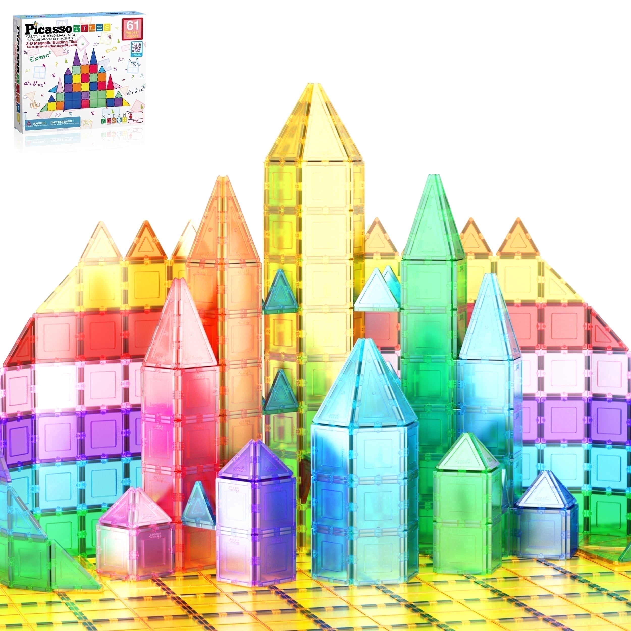 DreambuilderToy Magnetic Building Blocks Set, 40 Pieces