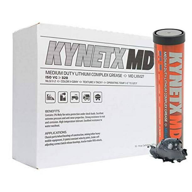3 Moly Lithium Complex Grease, NLGI Grade 2 (MD LXM27), 14 Oz