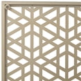 thumbnail image 4 of Dahlia Studios Laser Cut Geometric Screen 24" Square Glossy Gold Wall Art, 4 of 7