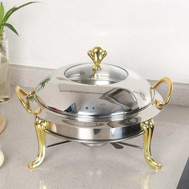  Food Heating Buffet Server - Buffet Tray with Lid
