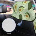 thumbnail image 4 of Uorisanigo Car Seat Towel Cover Auto Accessories Protectors Decor Washable Post Workout Green Avocado Sweat Towel Seat Covers Bucket Universal Fit for Car SUV Van Easy to Clean, 4 of 8