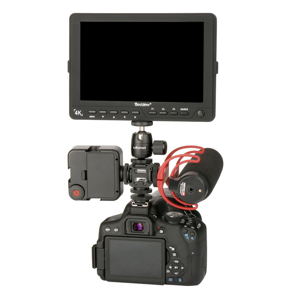 Ulanzi Kamera 3 Hot Shoe Mount Adapter Mic Mini LED Licht Video Kamera für K0C2 