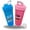 Blue/Pink, variant on Motivational Protein Shaker Sports and Outdoor 28oz Nutrition 2 Pack Water Bottle