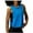 Blue, variant on WREESH Womens Wide Armhole Cut Off Crop Workout Tank Top Yoga Sports Athletic Gym Running Fitness Sleeveless Shirt Summer