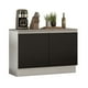 thumbnail image 1 of Gabinete Bajo Bufetera Madesa Glamy 120cm Con Encimera BN, 1 of 5