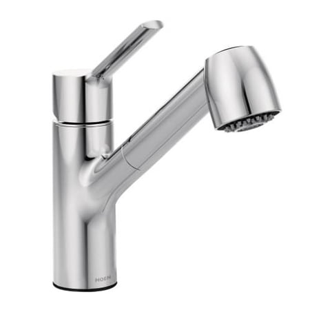 Moen 7585 Method Single Handle Pullout Spray Kitchen Faucet with Duralock Technology - Chrome