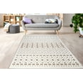 thumbnail image 3 of LaDole Rugs Outdoor Indoor Area Rug | Durable Soft Geometric Modern Carpet Mat For for Patio, Balcony, Bedroom, Living Room, Kitchen, Dining, Entrance, and Hallway, 3 of 7