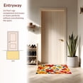 thumbnail image 3 of ODIKA 4' x 6' Machine Washable Non-Slip Area Rug, Boho Flower High Traffic Rug, Yellow, 229983, 3 of 7