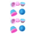 thumbnail image 1 of Yuarrent Paquete de 1/12 moldes de silicona para pasteles DIY, Fondant para hornear, magdalenas, pudín, caja de gelatina, revestimiento para decoración 12 piezas 2piezas Yuarrent CBP435812, 1 of 5