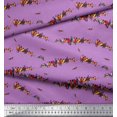 thumbnail image 3 of Soimoi Poly Georgette Fabric Colorful Bird Print Fabric by Yard 52 Inch Wide, 3 of 3