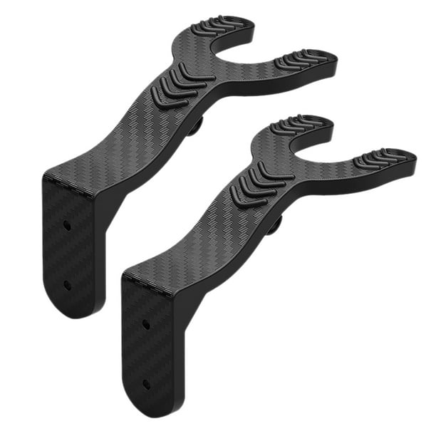 2 ganchos de pared para casco de motocicleta, soporte para chaqueta, percha para casco, perchero para abrigos, toallas, sombreros y accesorios de motocicleta