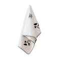 thumbnail image 2 of Pandas Embroidered Bath Towel Corals Fleece Bath Towel Thick Large Bath Towel Fast Water Absorption Home Beach Towel, 2 of 6