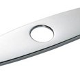 thumbnail image 2 of Bellaterra Home 11043-PC 10 in. Stainless Steel Faucet Deck Plate, Polish Chrome, 2 of 3